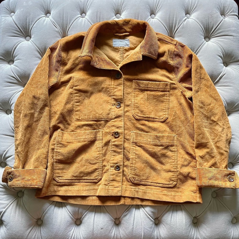 Everlane Brown Corduroy Chore Jacket Size M